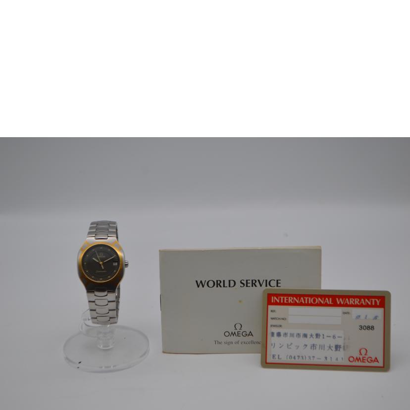 ＯＭＥＧＡ オメガ/ＳｅａＭａｓｔｅｒポラリスデイトクォーツ／ＳＳ×ＹＧ/2510.40//539*****/ABランク/89