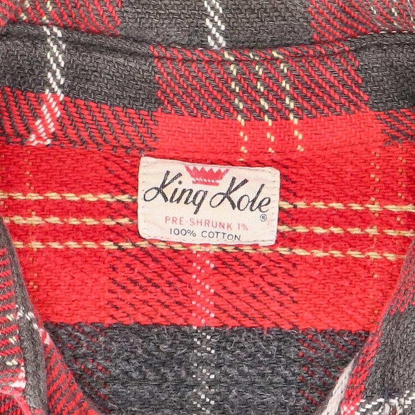 KING　KOLE キングコール/60＇s　70＇s／　キングコール／　ヘビーネルシャツ//Bランク/82