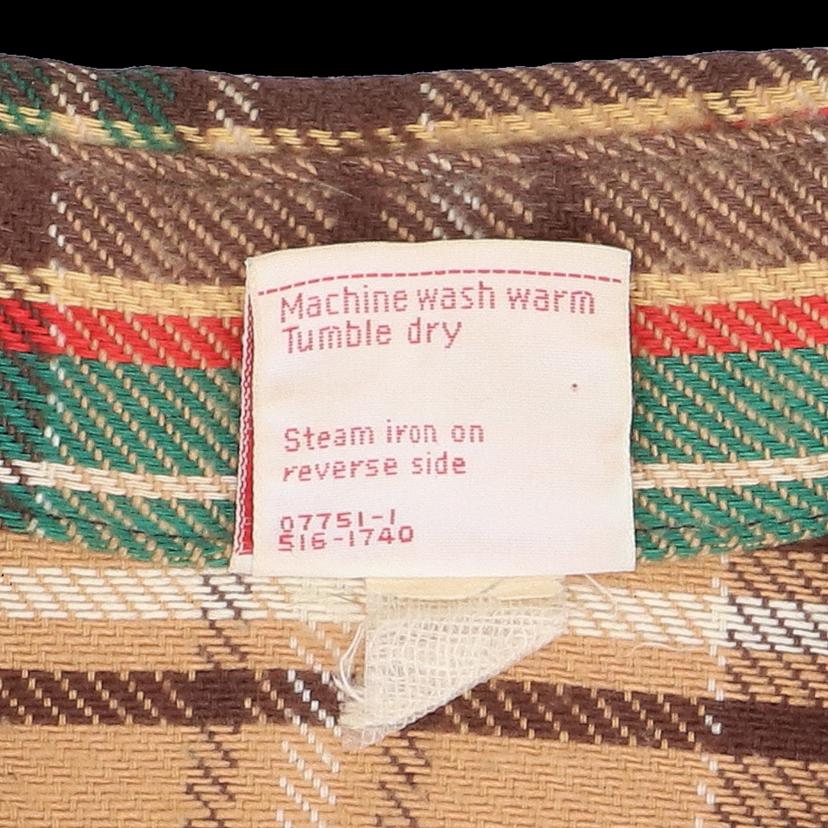 BIG　MAC/70＇s　単色タグ／ヘビーネルシャツ　／//Bランク/82