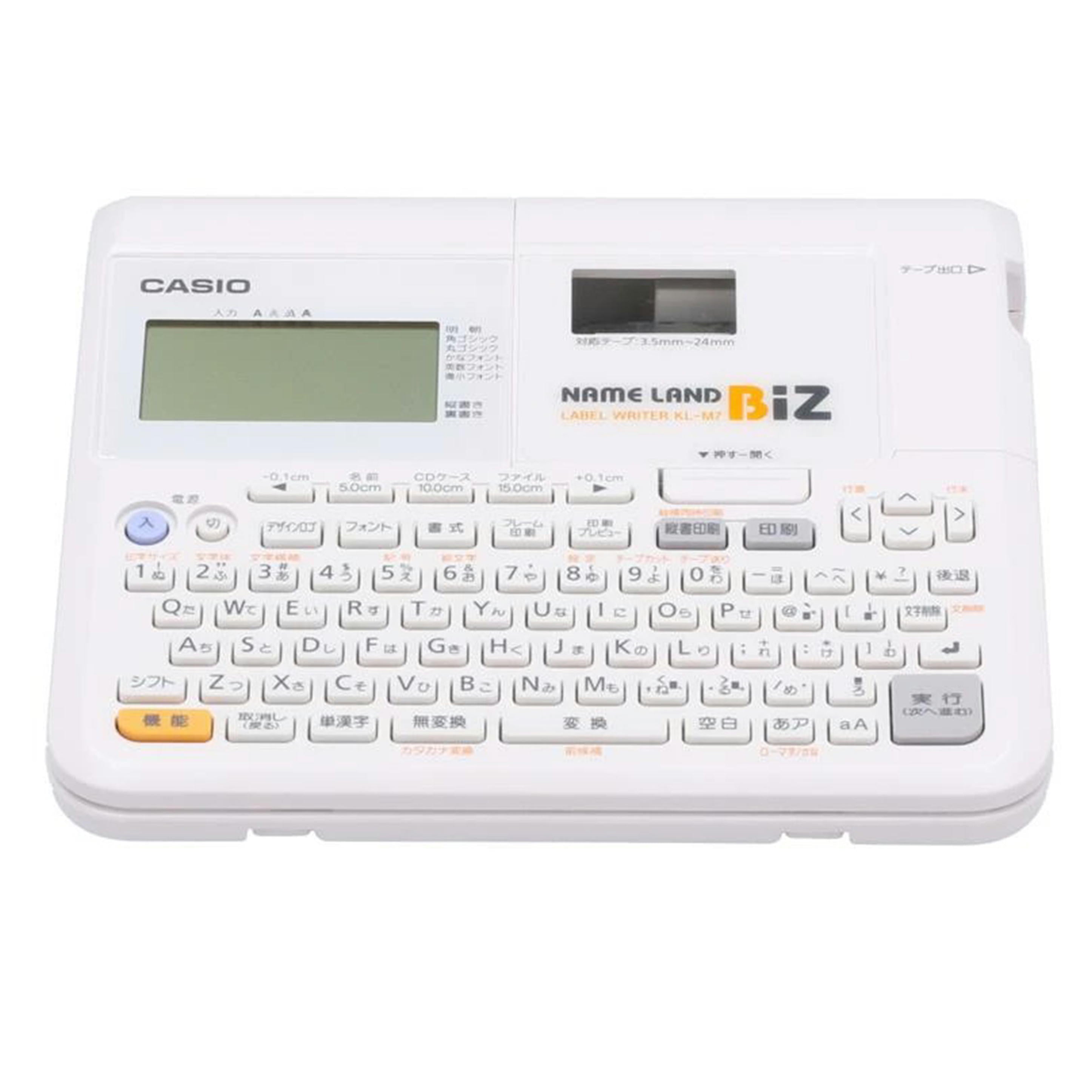 CASIO カシオ　/ラベルライター／NAME　LAND　BIZ/KL-M7//097AW77VA109782/Aランク/69