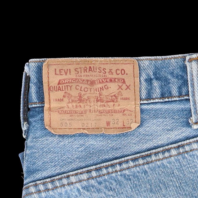 LEVI＇S/80’s　／505／　TALONジップ//Bランク/82