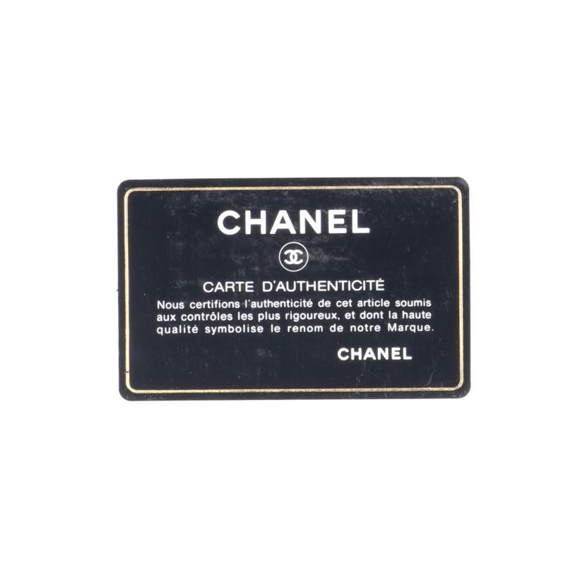 CHANEL シャネル/パテントレザーマトラッセラウンドファスナーウォレット/A50097//164*****/Bランク/19