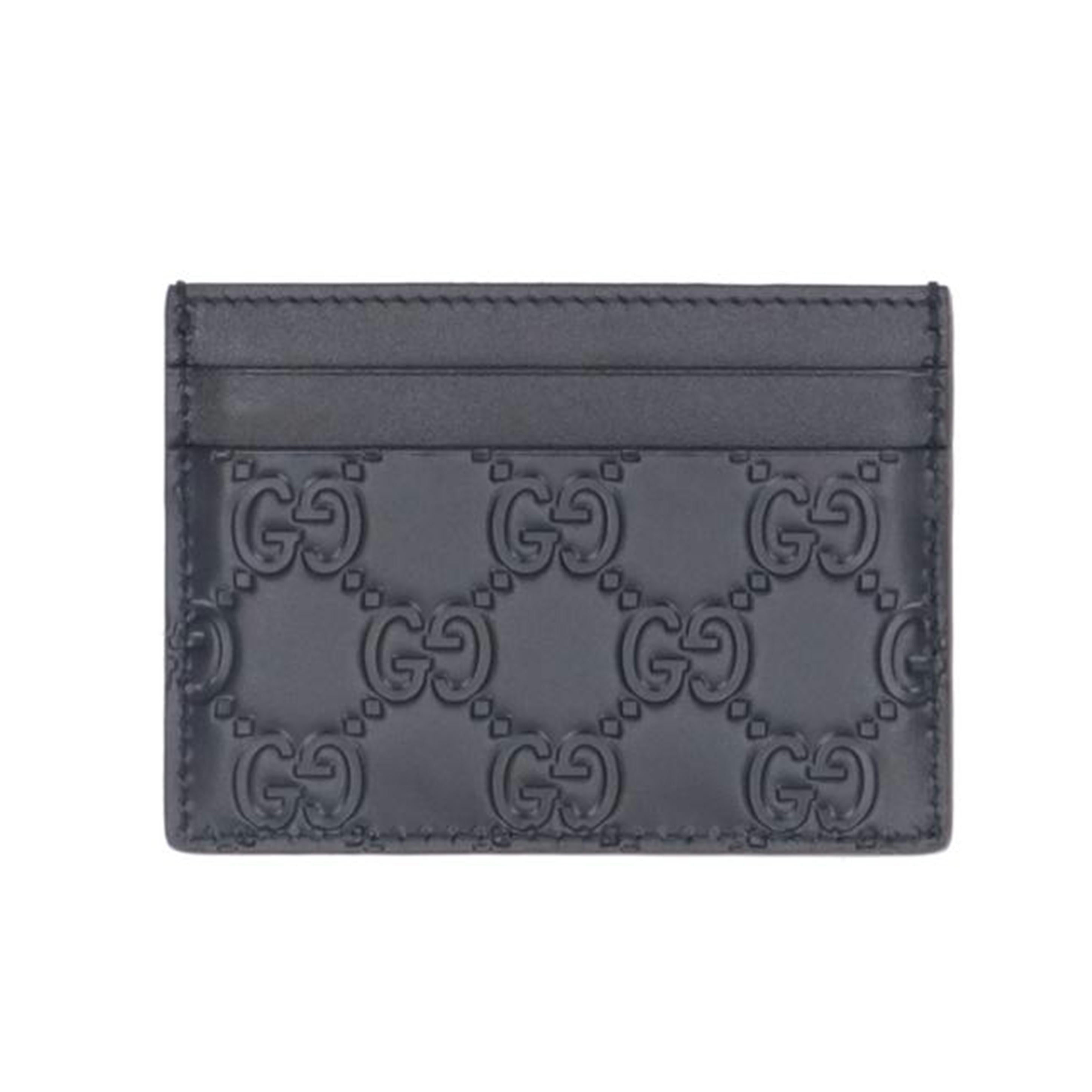 GUCCI グッチ/グッチシマレザーカードケース/233166//209*/Aランク/19