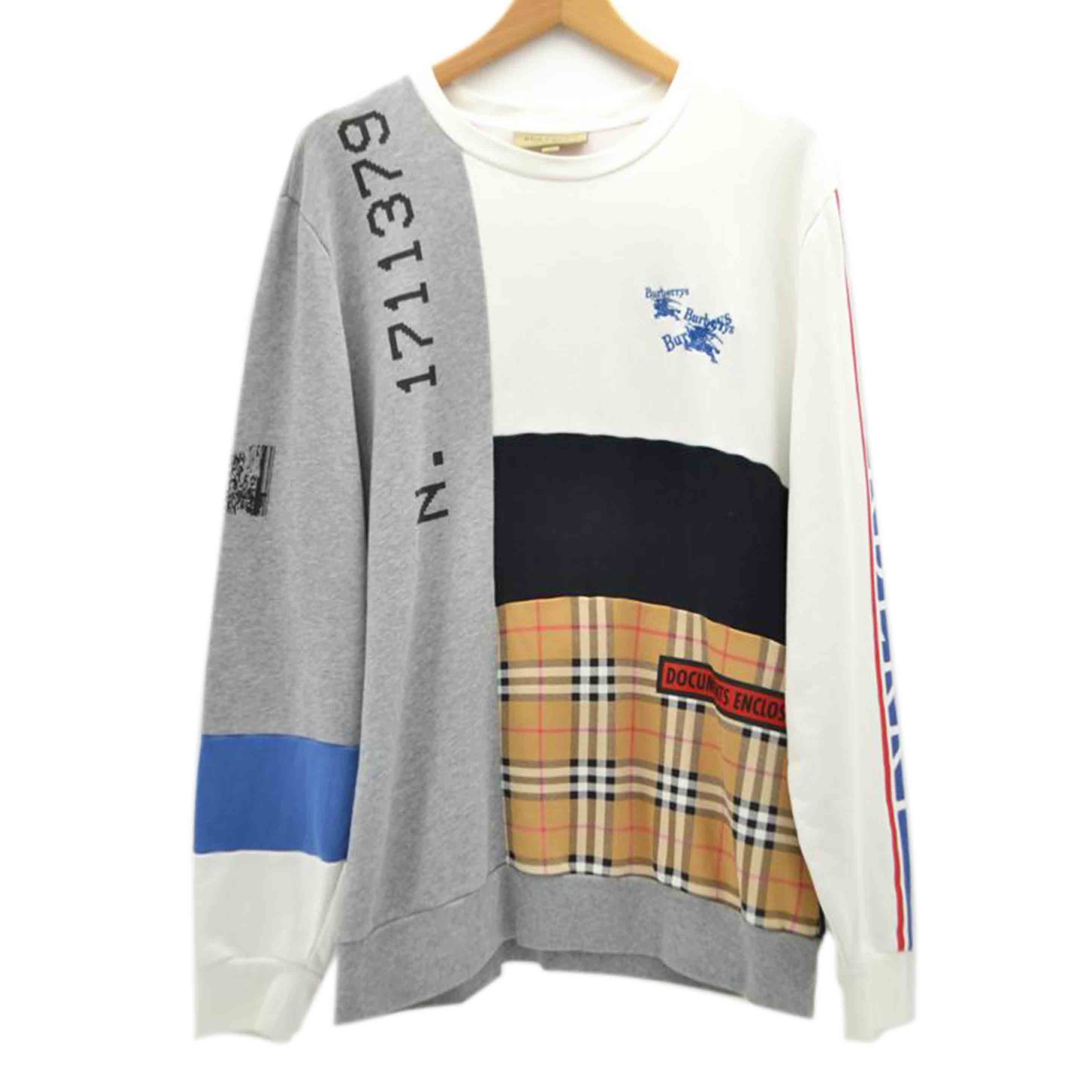 BURBERRY バーバリー/デザイン切替トレーナー//Aランク/75