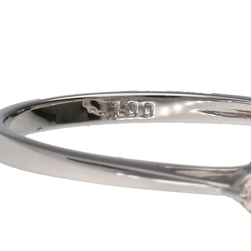 Pt950ダイヤリング1．00ct//Aランク/65