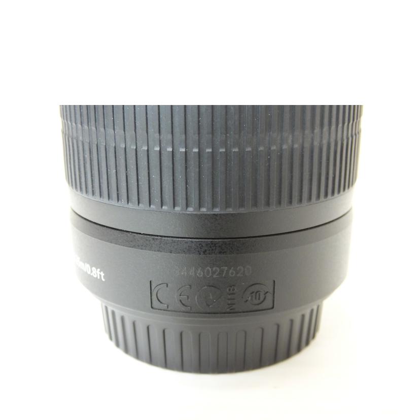 CANON キャノン/18－55mm標準ズームレンズ/EF-S18-55mmF3.5-5.6Ⅱ//0446027620/ABランク/88