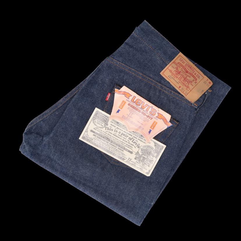 LEVI＇S/80＇s／501赤耳／デッドストック／w33×32／ボタン裏524//W33L32/Sランク/82
