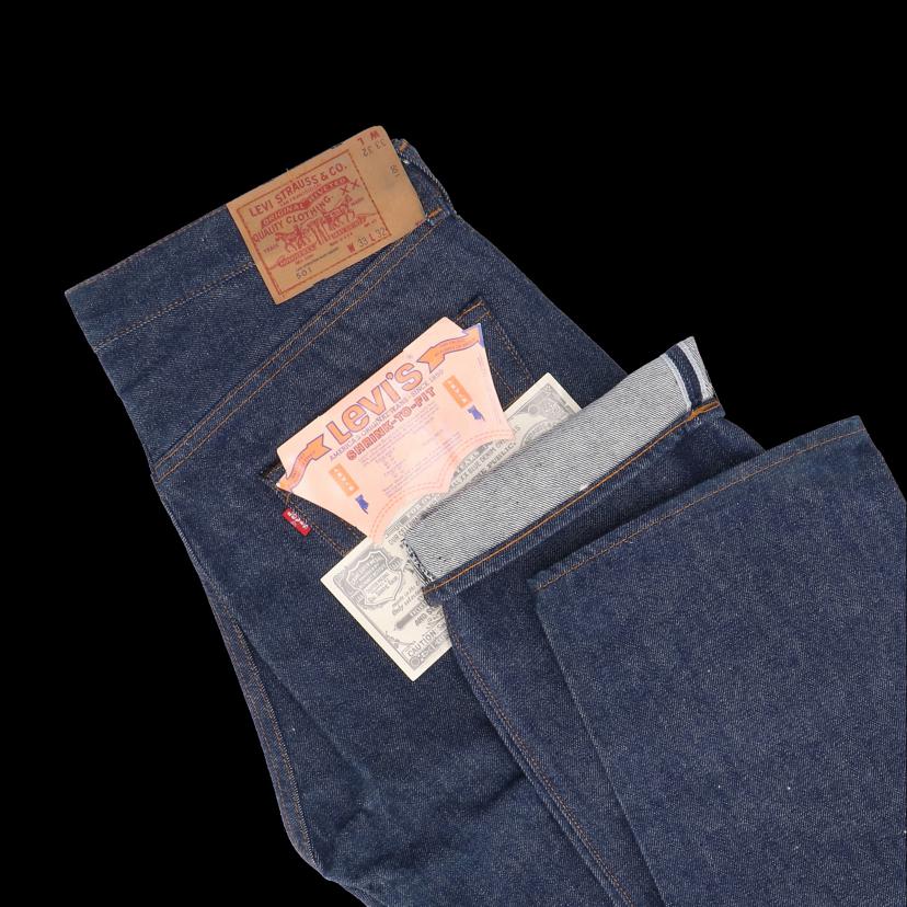 LEVI＇S/80＇s／501赤耳／デッドストック／w33×32／ボタン裏524//W33L32/Sランク/82