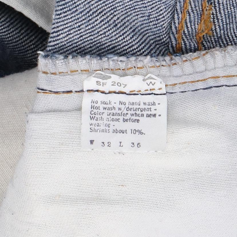 LEVI＇S/501／　ハチマル赤耳／濃紺／w32×L36　／ボタン裏558//W32L36/Bランク/82