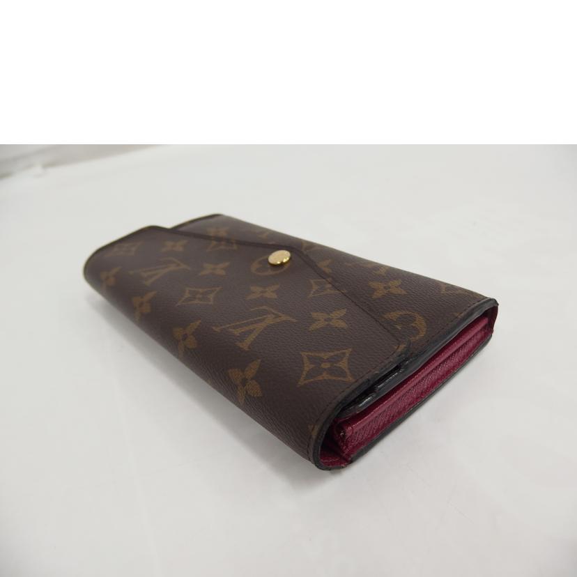 LV ﾙｲｳﾞｨﾄﾝ/ポルトフォイユ・サラ　／フューシャ/M62234//CA1***/ABランク/82