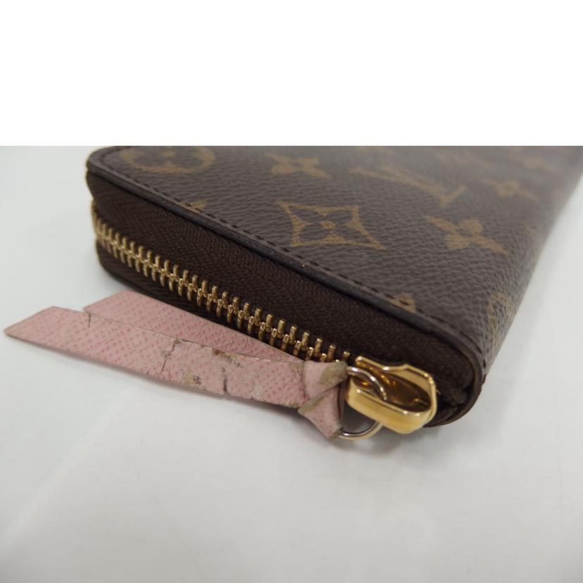 LV ルイヴィトン/ポルトフォイユクレマンス／ローズバレリーヌ/M61298//CT0***/Bランク/82