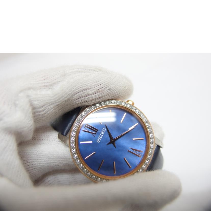 SEIKO×nano　universe セイコー×ナノユニバース/セイコーセレクション／ソーラー／アナログ/V115-0DC0//980***/Bランク/04
