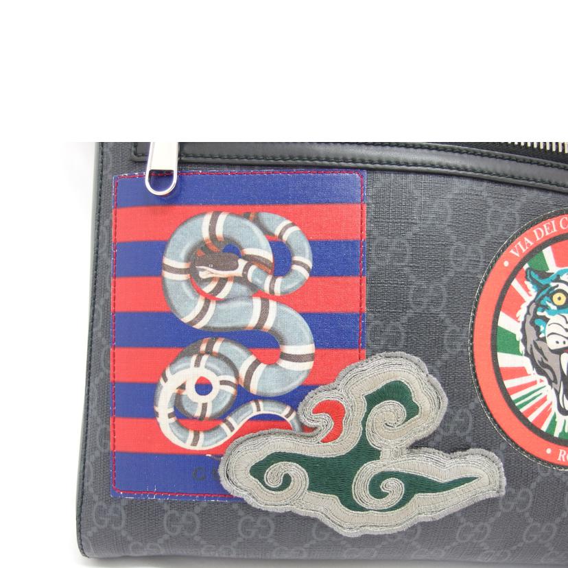 GUCCI グッチ/クーリエGGスプリームメッセンジャーショルダー／ワッペン/474137//467***/ABランク/04