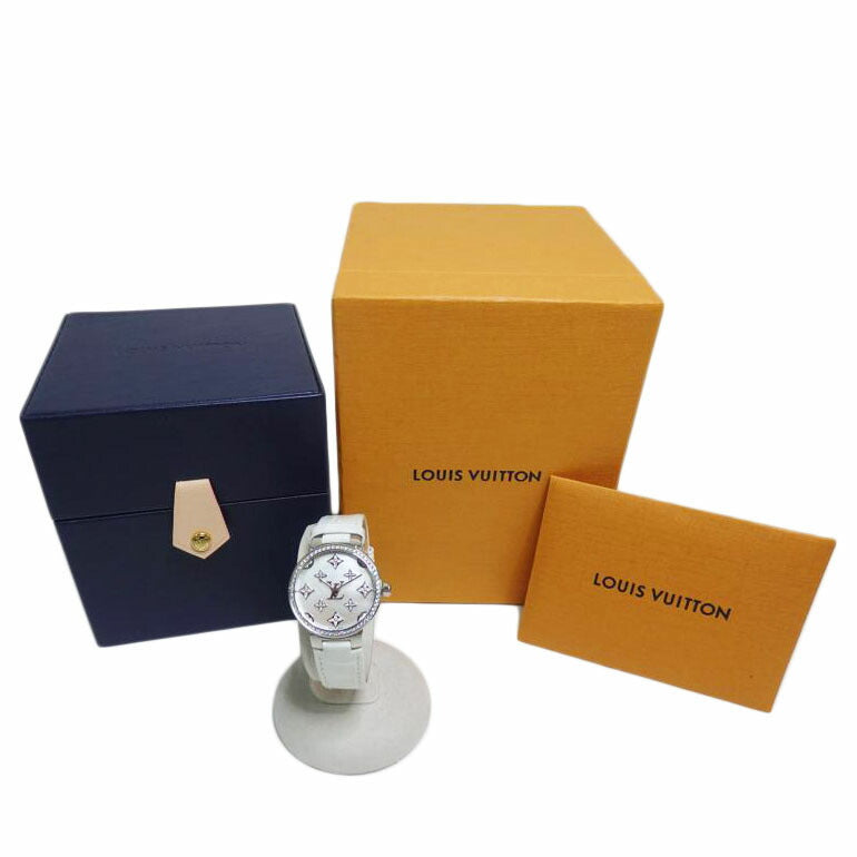 LOUIS VUITTON ルイ・ヴィトン/タンブールスリム・ダイヤベゼル／レディース／クオーツ/QA109//AD8***/Aランク/84