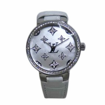 LOUIS VUITTON ルイ・ヴィトン/タンブールスリム・ダイヤベゼル／レディース／クオーツ/QA109//AD8***/Aランク/84