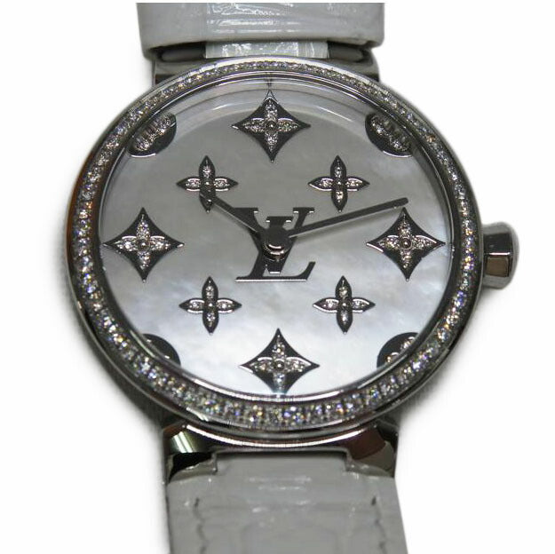 LOUIS VUITTON ルイ・ヴィトン/タンブールスリム・ダイヤベゼル／レディース／クオーツ/QA109//AD8***/Aランク/84