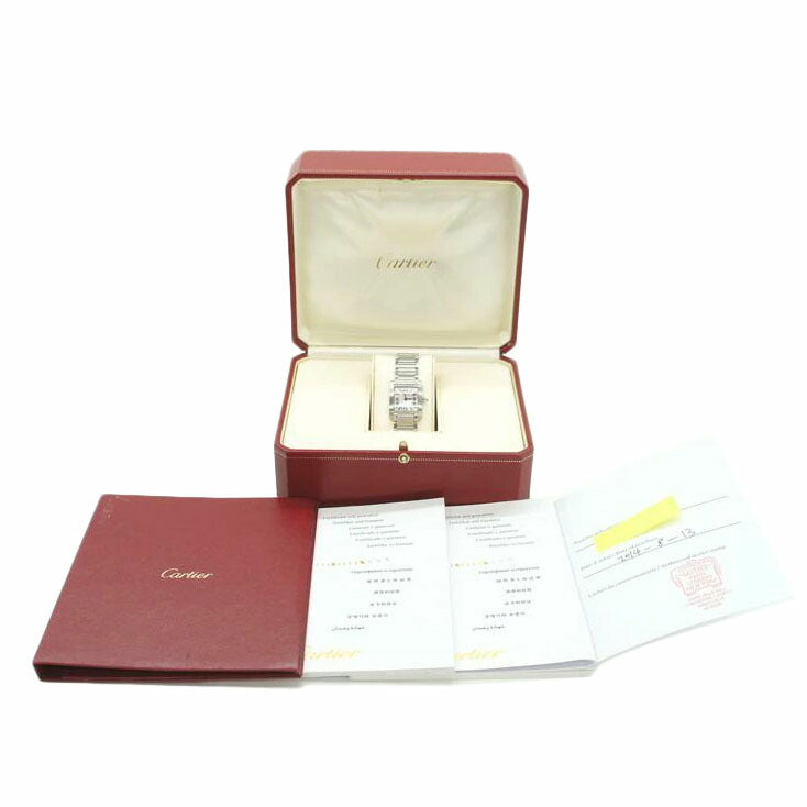 Cartier カルティエ/タンクフランセーズSM・ピンクシェル／クオーツ/W51028Q3//238*********/Aランク/84