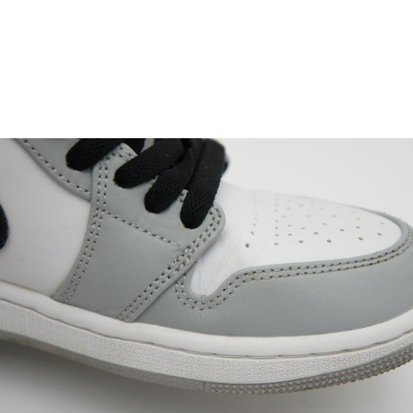 NIKE ナイキ/AIR JORDAN MID グレー×白/554724 092//ABランク/42