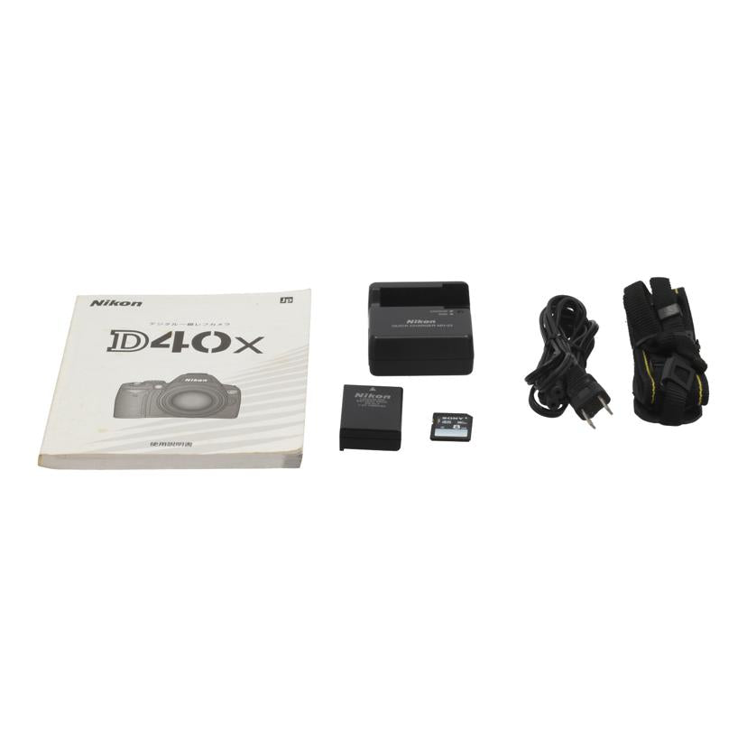 Nikon ニコン/デジタル一眼　ボディ/D40X ﾎﾞﾃﾞｨ//2012324/Bランク/09