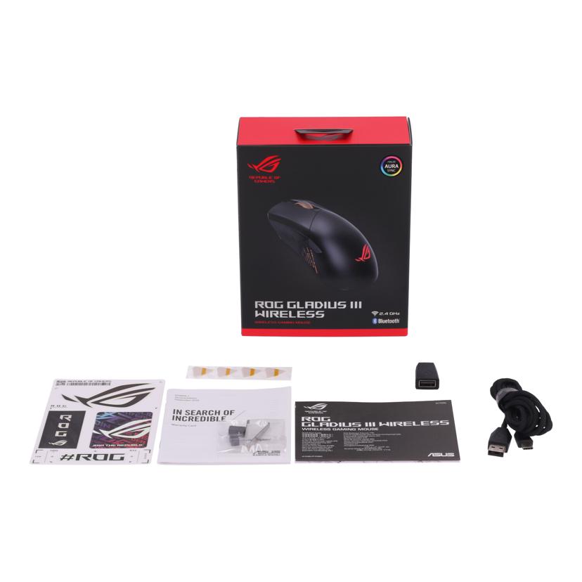 ASUS エイスース　/ワイヤレスゲーミングマウス/P706 ROG GLADIUS III WL//M5MPGD543505/Bランク/62