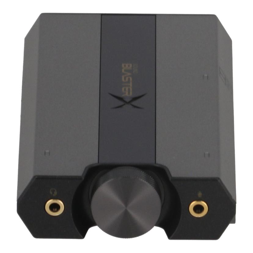 CREATIVE クリエイティブ　/ゲーミングUSB　DAC／Sound　BlasterX　G6/SBX-G6//YDSB1770105000268V/Bランク/62
