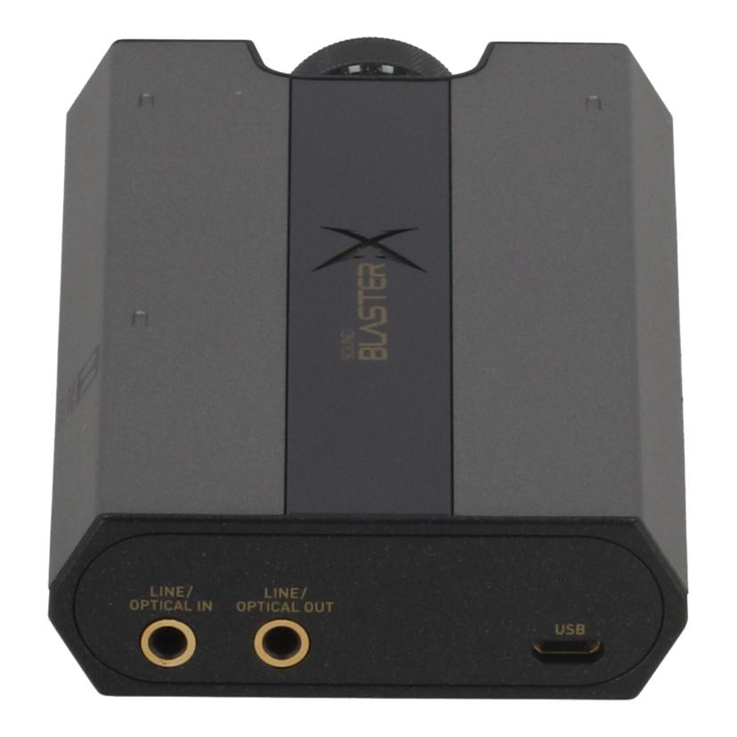 CREATIVE クリエイティブ　/ゲーミングUSB　DAC／Sound　BlasterX　G6/SBX-G6//YDSB1770105000268V/Bランク/62