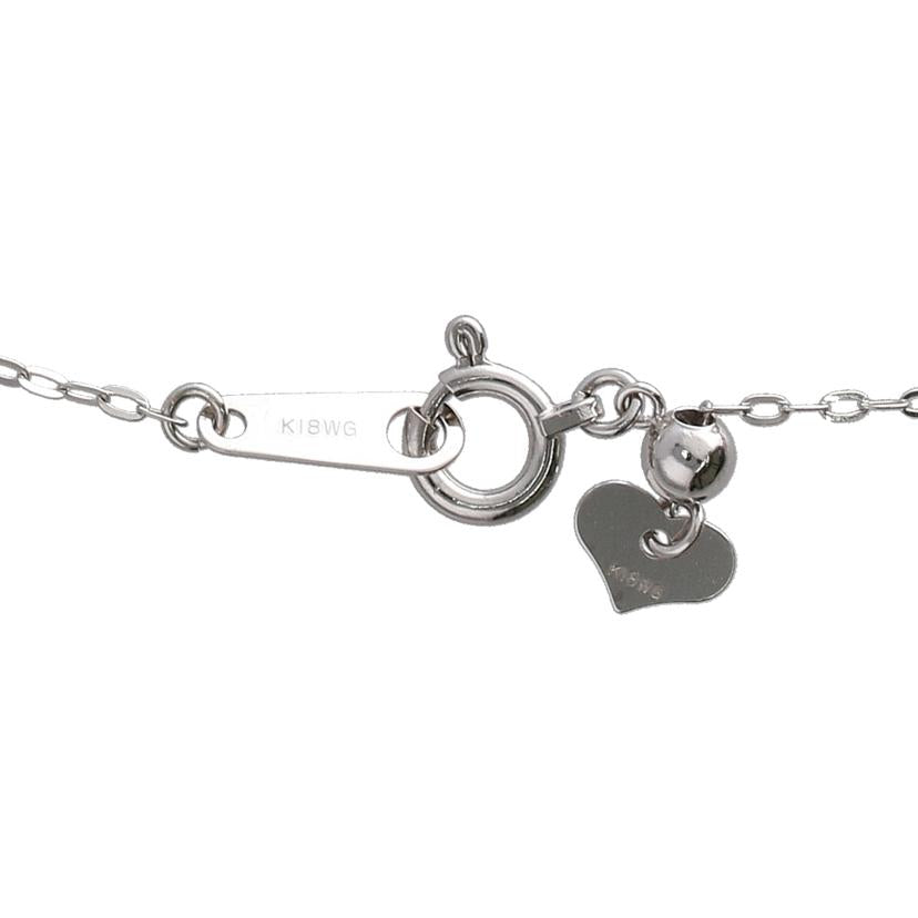 K18WGダイヤネックレス0．20ct//Aランク/78