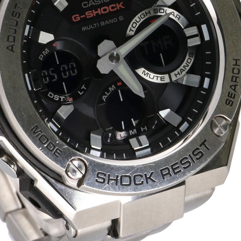 CASIO カシオ/G－SHOCK　G－STEEL／電波ソーラー/GST-W110D//ABランク/75