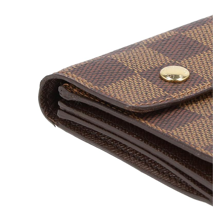 LOUIS VUITTON ルイヴィトン/ポルト・フォイユ・アコルディオン エベヌ/ダミエ/N60002//TH2***/ABランク/91