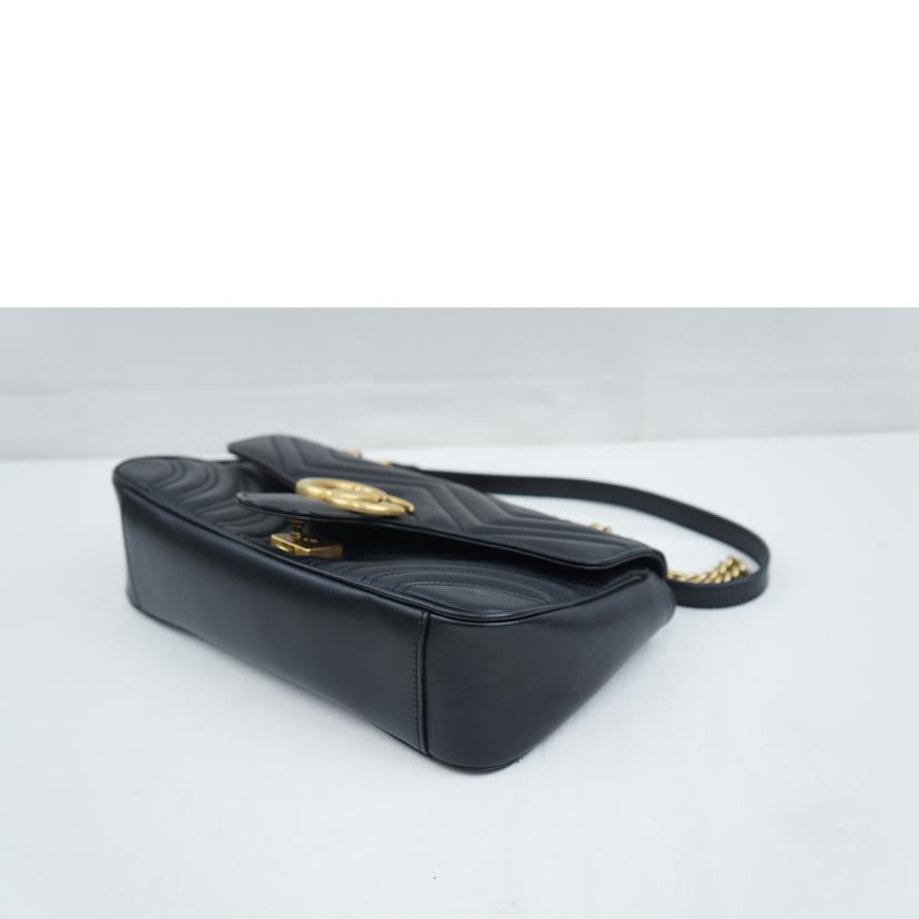 GUCCI グッチ/GGマーモント　ショルダーバッグ　/443497//498***/Aランク/67