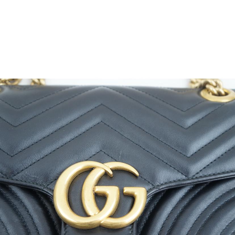 GUCCI グッチ/GGマーモント　ショルダーバッグ　/443497//498***/Aランク/67