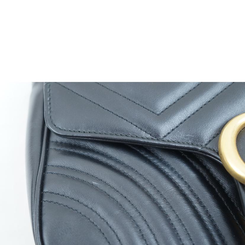 GUCCI グッチ/GGマーモント　ショルダーバッグ　/443497//498***/Aランク/67
