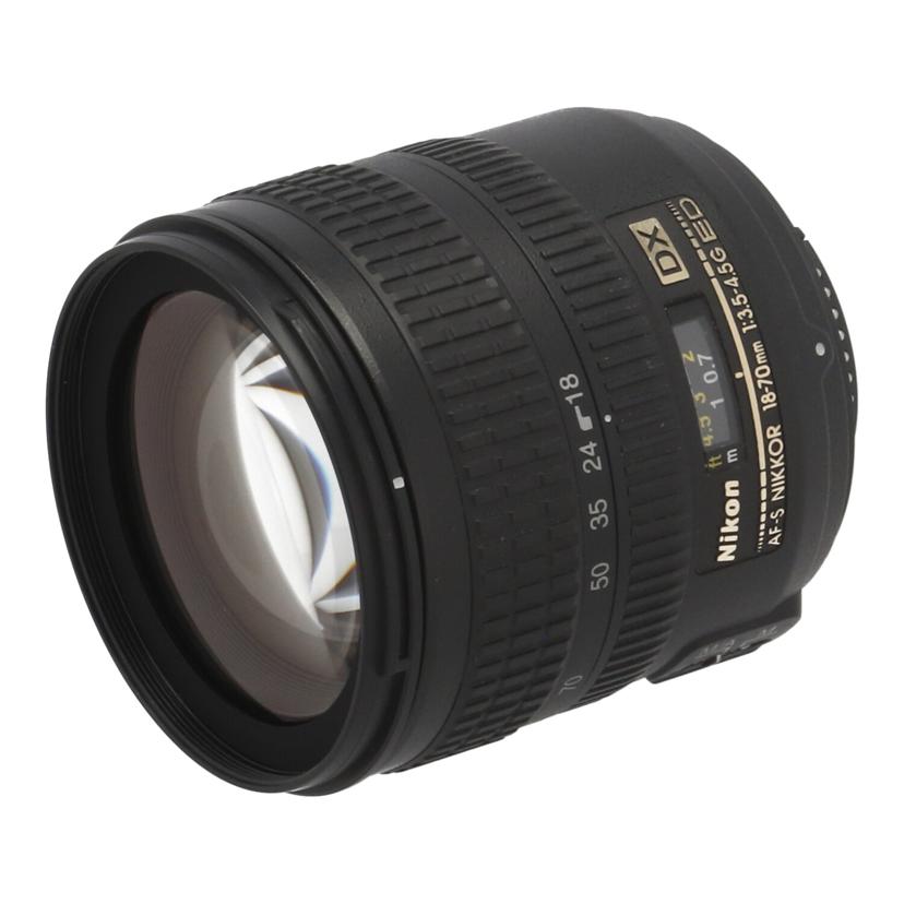 Nikon ニコン/交換レンズ／18－70mm/AF-S DX 18-70mm f3.5-4.5G ED//2117457/Bランク/93