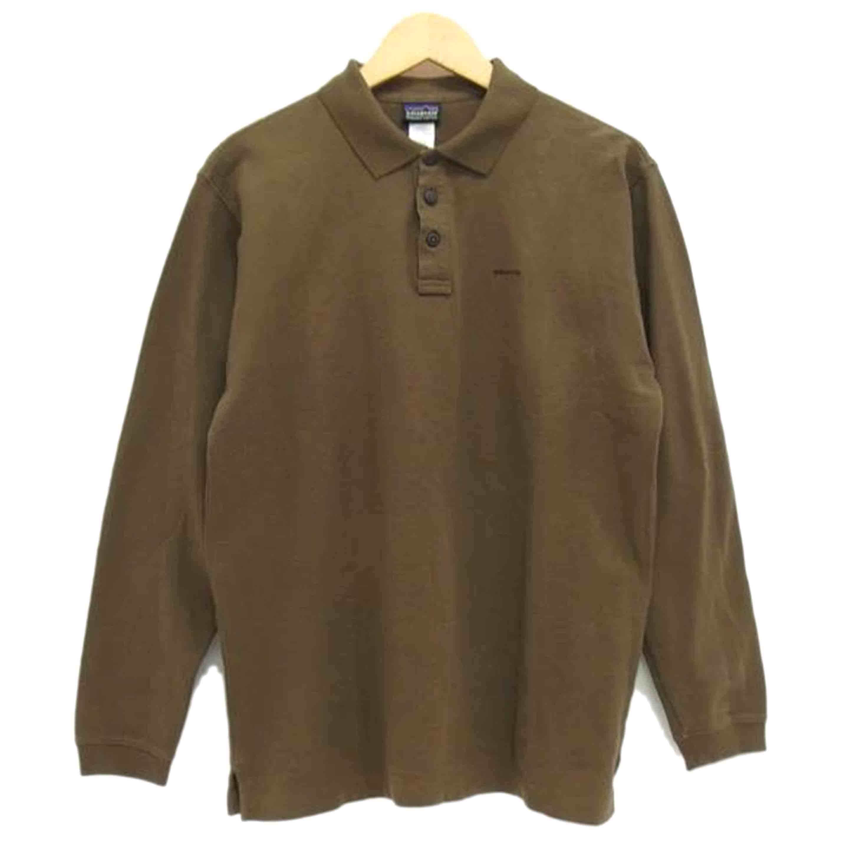 patagonia パタゴニア/長袖ポロシャツ／オーガニックコットン/52761//ABランク/04