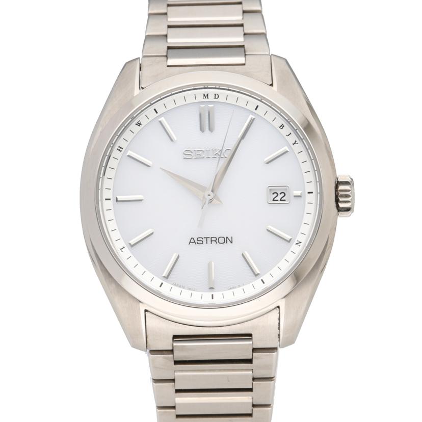 SEIKO セイコー/ASTRON／　メンズソーラー／　ホワイト文字盤/7B72-0AD0//3D0***/Aランク/70