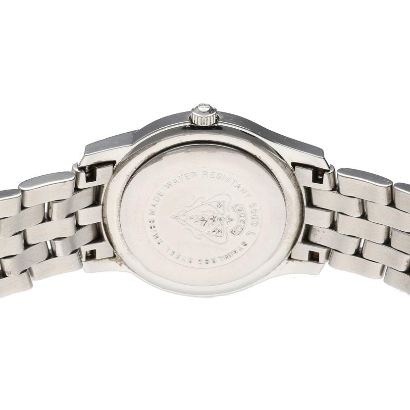 GUCCI グッチ/GUCCI／Gクラス黒文字盤／レディースクオーツ/5500L//ABランク/75