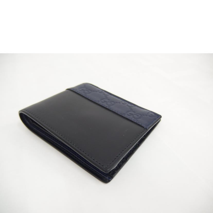 GUCCI ｸﾞｯﾁ/グッチシマ二つ折り財布/365487//Bランク/82