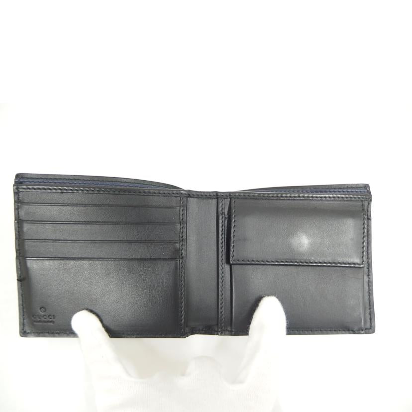 GUCCI ｸﾞｯﾁ/グッチシマ二つ折り財布/365487//Bランク/82