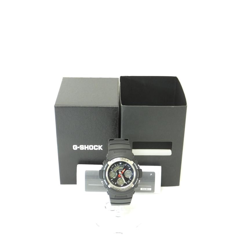 CASIO CASIO/G－SHOCK／AW－590シリーズ／メンズクォーツ腕時計/AW-590-1AJF//ABランク/88