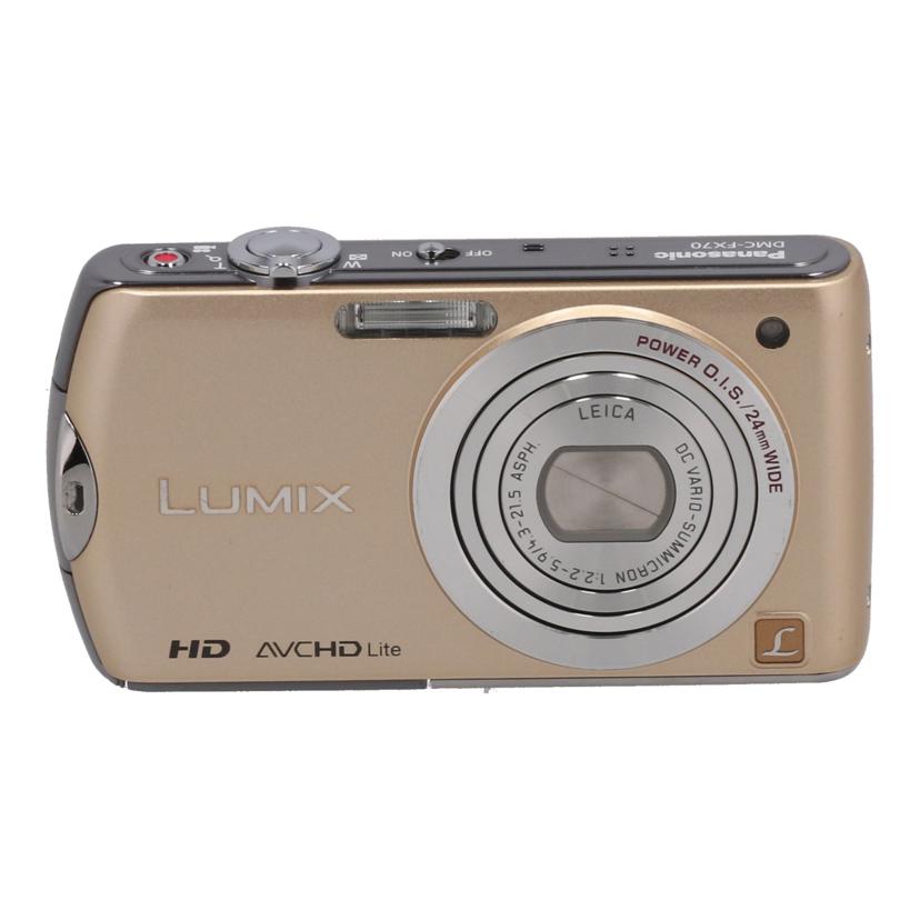 Panasonic パナソニック　/デジタルカメラ（オールド）／LUMIX/DMC-FX70//FG0LB005532/Bランク/62