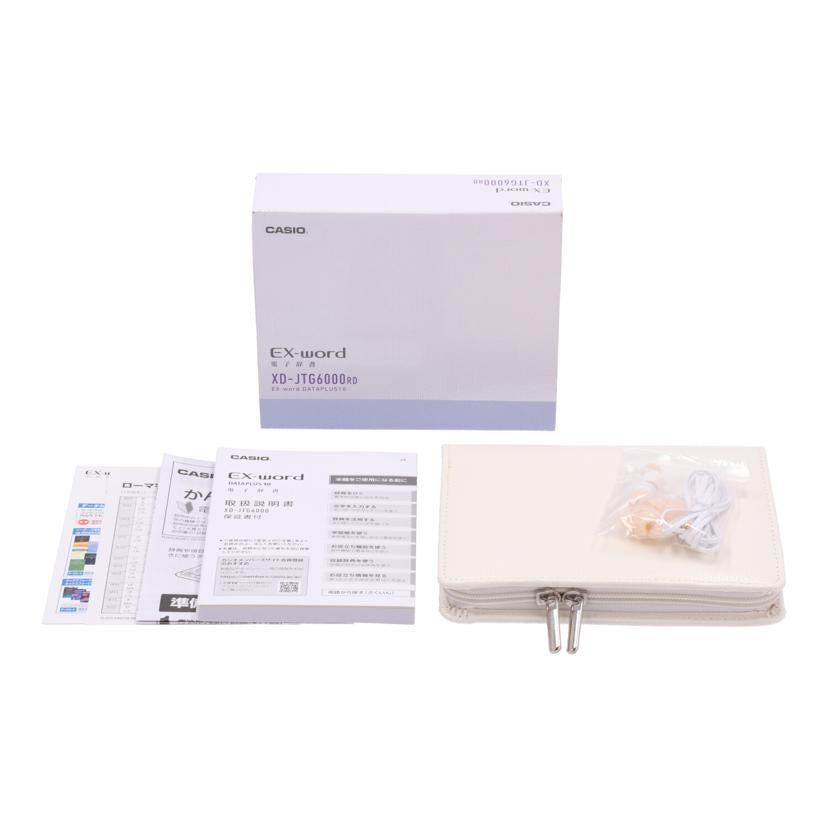 CASIO カシオ　/電子辞書／EX－Word　DATAPLUS10/XD-JTG6000//811CW78AA098687/Aランク/01
