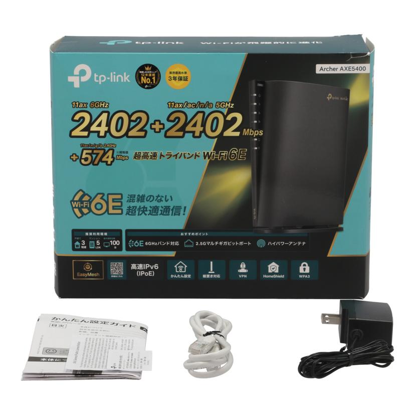 TP－Link TPリンク　/無線LANルーター/Archer AXE5400//2243269004335/Bランク/67