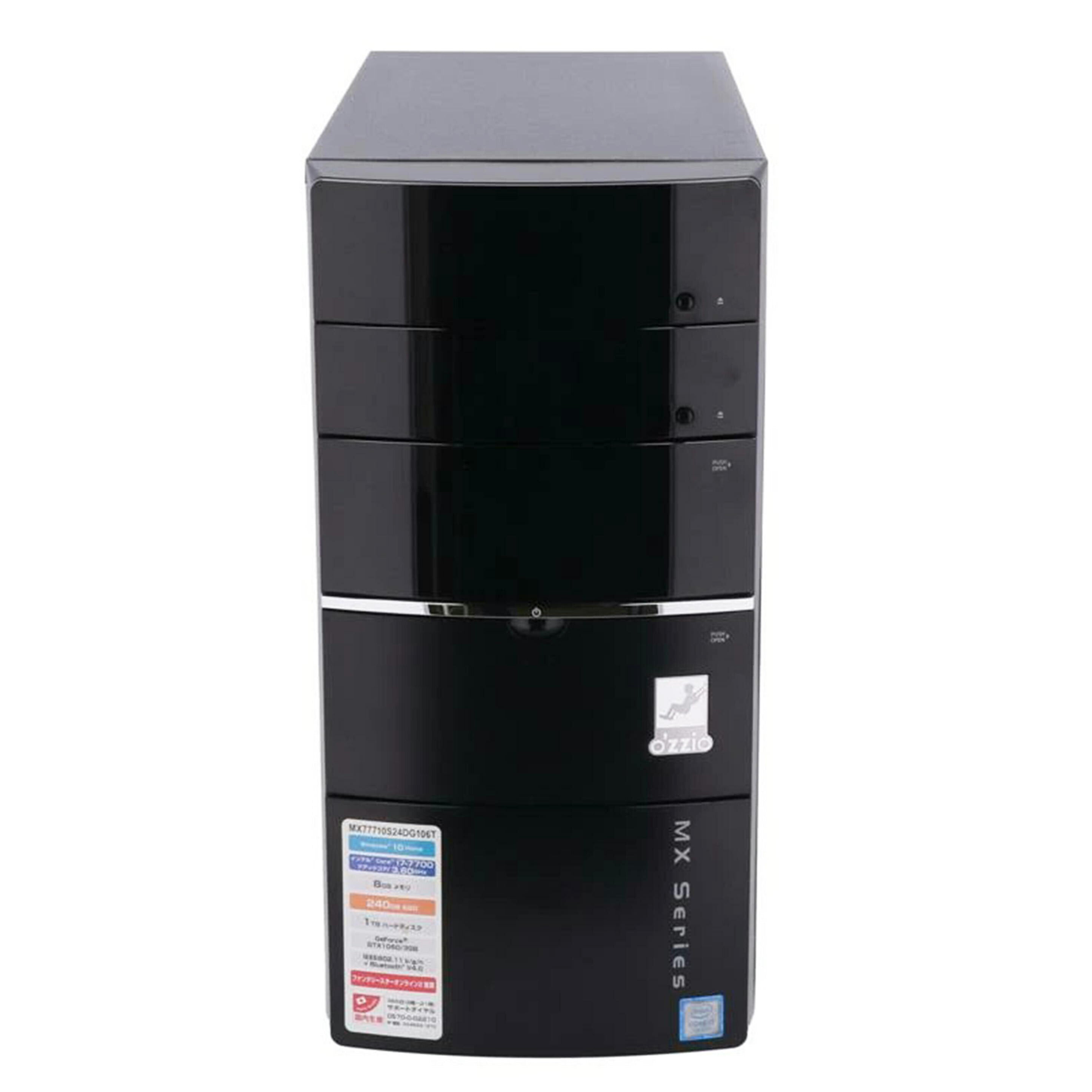 mouse　Ozzio マウスコンピューター　/Win10デスクトップPC/MX77710S24DG106T//U103222091/Bランク/62