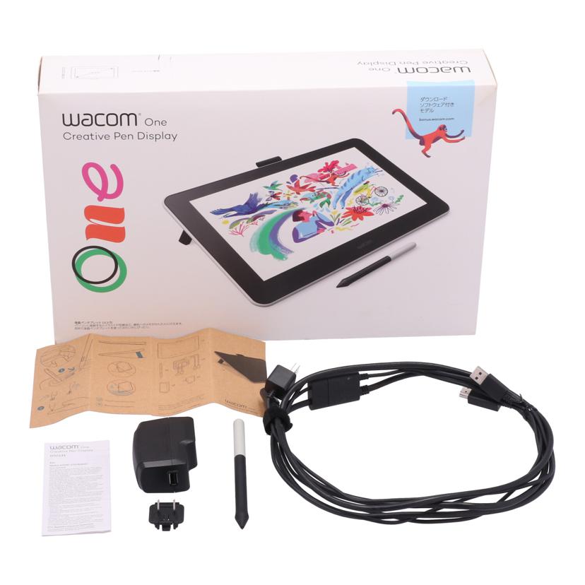 Wacom ワコム　/液晶ペンタブレット／Wacom　One/DTC133W0D//9LQ0171012342/Bランク/62