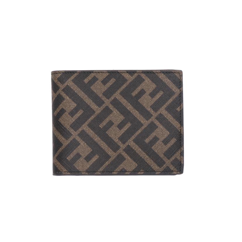 FENDI フェンディ/FFロゴズッカ柄二つ折り財布/7M0001 AJF8//SAランク/75