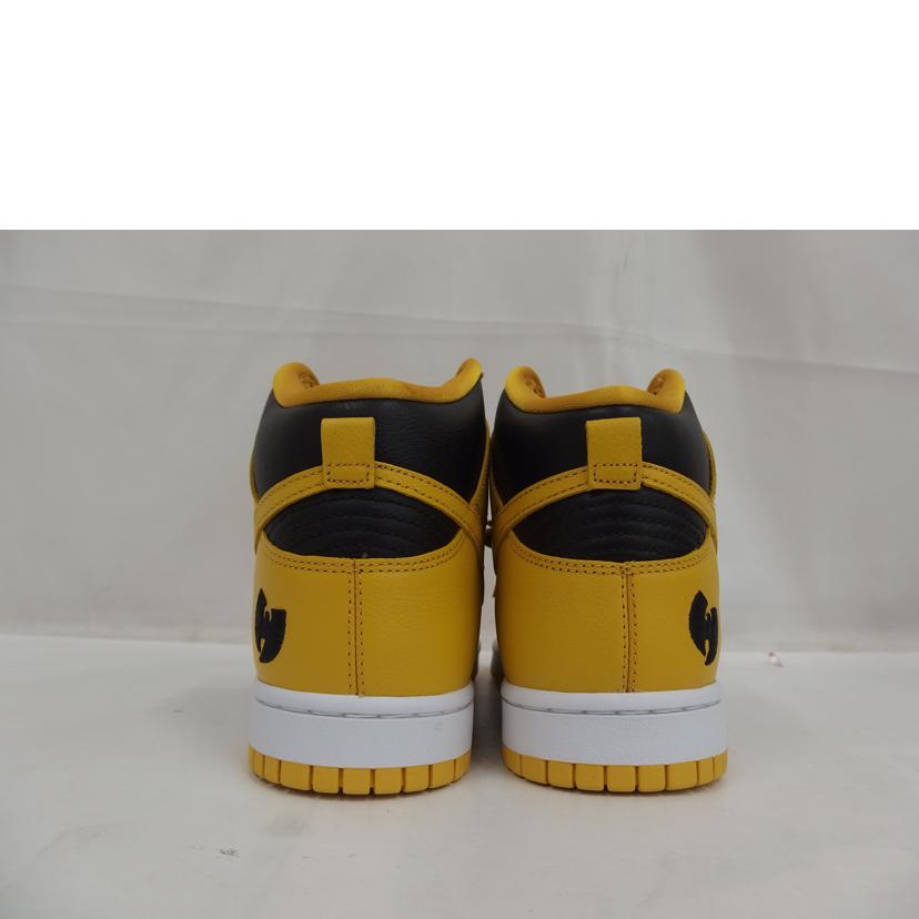 NIKE NIKE/Wu-TangClan×DunkHighRetroPRM/黄黒/HJ4320-001//ｻｲｽﾞ27cm/Aランク/82