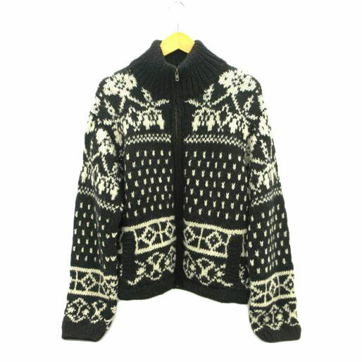 URBAN　RESEARCH　DOORS アーバンリサーチドアーズ/ノルディック柄ジップカーディガン/FW23NHKDW37//Aランク/24