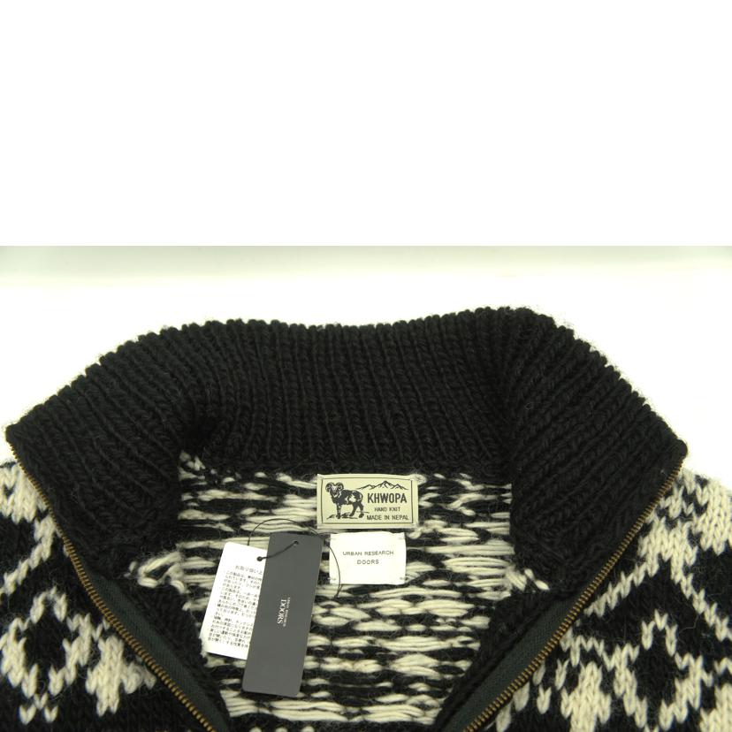 URBAN　RESEARCH　DOORS アーバンリサーチドアーズ/ノルディック柄ジップカーディガン/FW23NHKDW37//Aランク/24