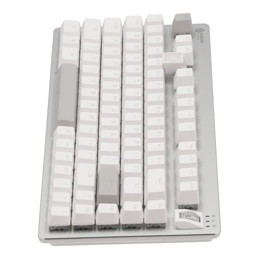 ELECOM エレコム　/ゲーミングキーボード／V　custom/TK-VK720AWH-EN//4500072/Aランク/62