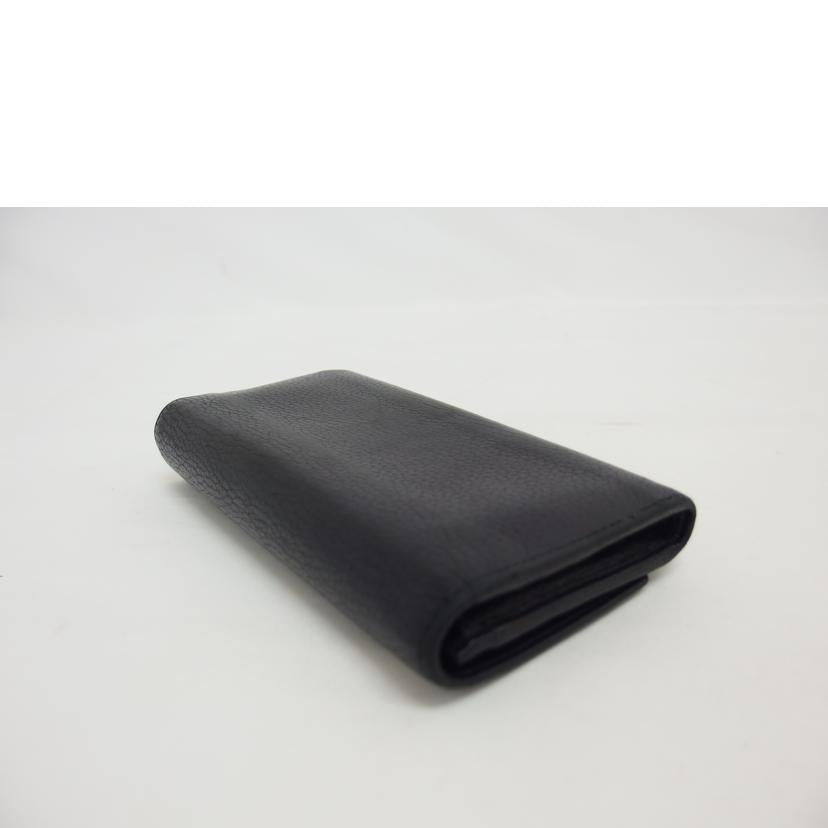 GUCCI グッチ/ソーホーインターロッキングG／二つ折り長財布／ブラック/282414//218*/Bランク/04